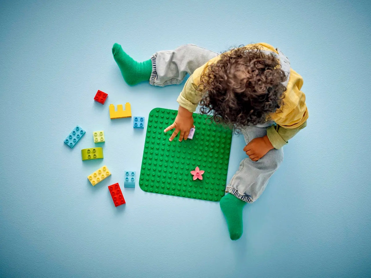 Lego Duplo classic base verde 1 pezzo per etÃ  18+ mesi 10460