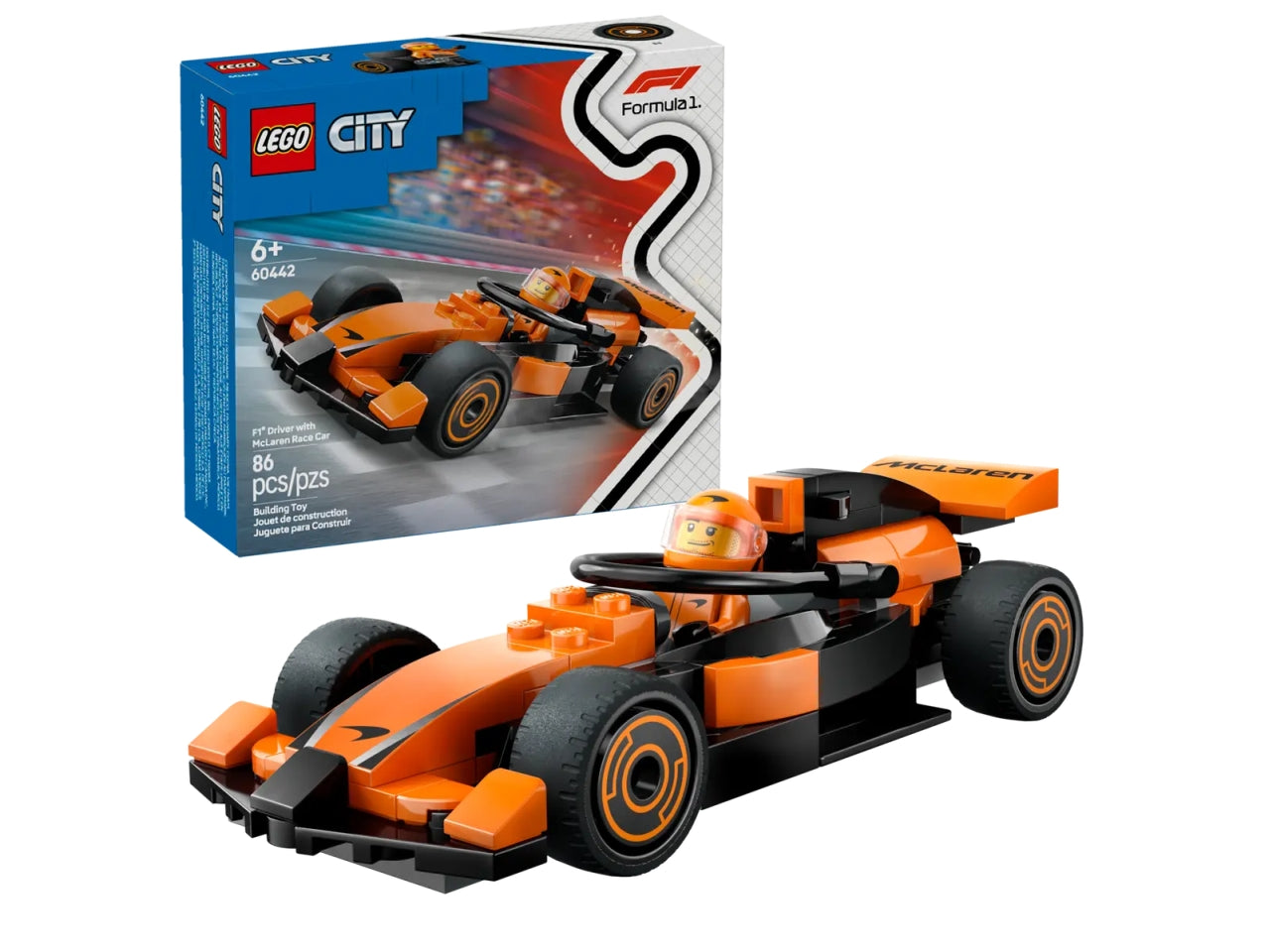 Lego City Formula 1 tbd-city-alicia 86 pezzi per etÃ  6+ 60442