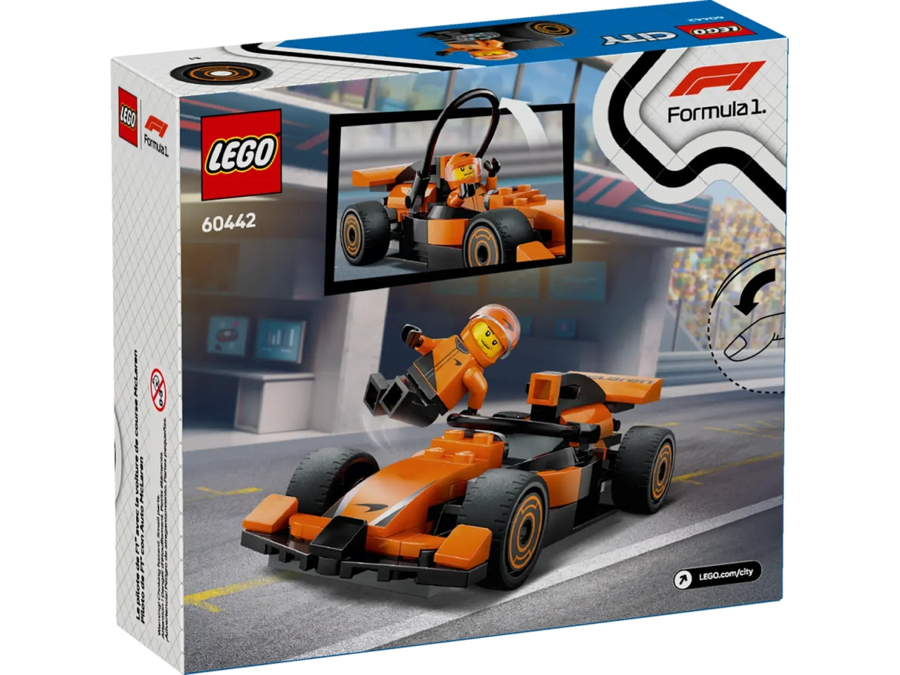 Lego City Formula 1 tbd-city-alicia 86 pezzi per etÃ  6+ 60442