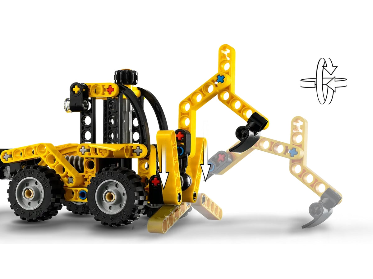 Lego Technic scavatrice a cucchiaia rovescia 104 pezzi per etÃ  7+ 42197