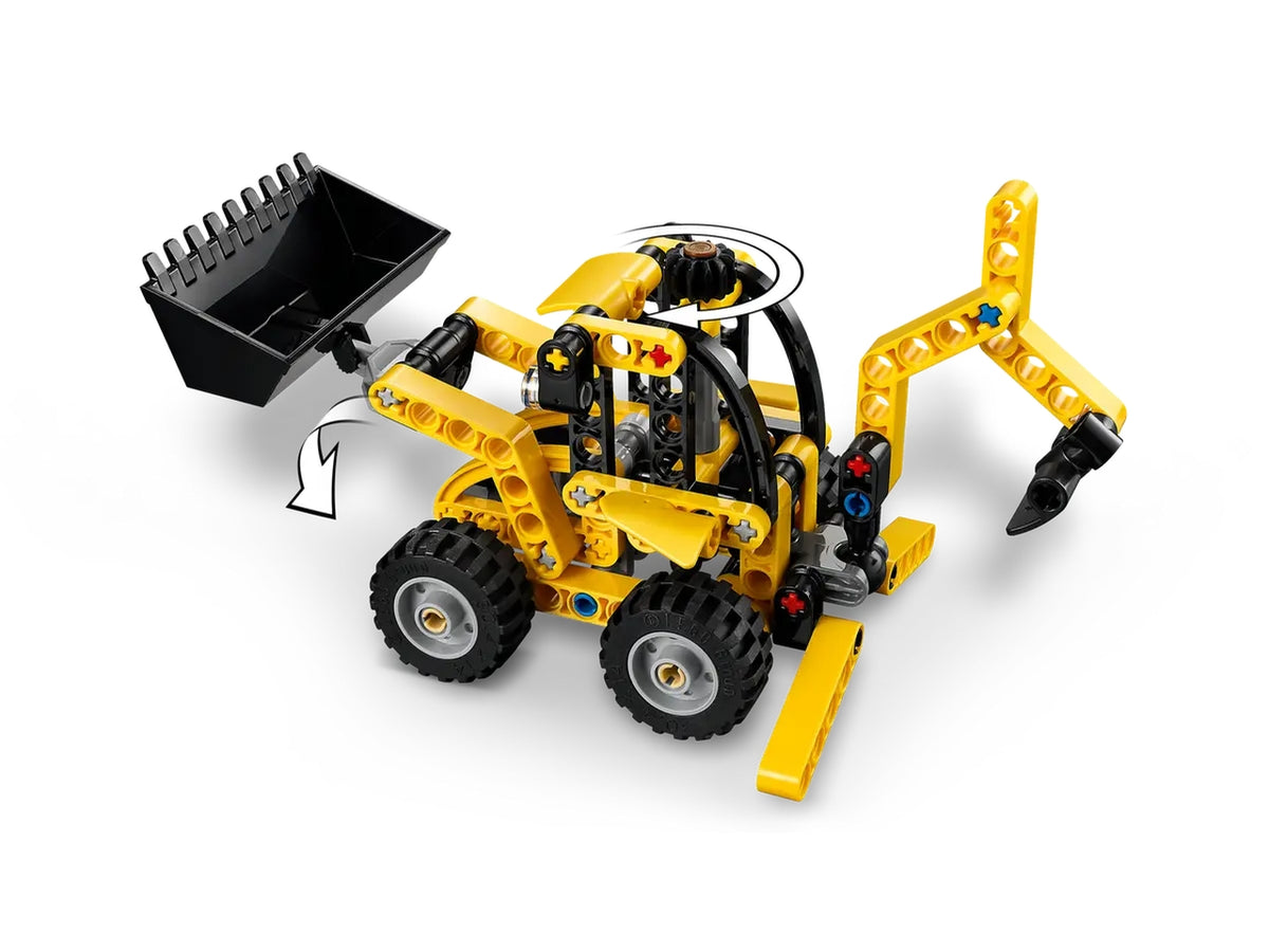 Lego Technic scavatrice a cucchiaia rovescia 104 pezzi per etÃ  7+ 42197