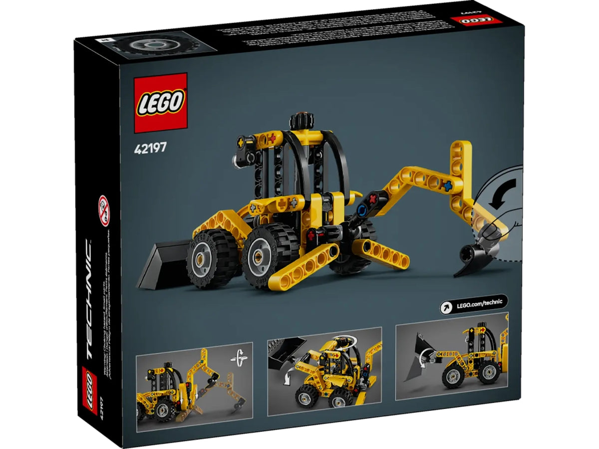 Lego Technic scavatrice a cucchiaia rovescia 104 pezzi per etÃ  7+ 42197