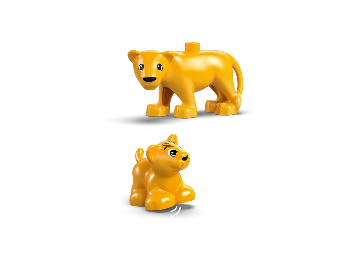 Lego Duplo town famiglie di animali: pinguini e leoni 10 pezzi per etÃ  2+ 10442