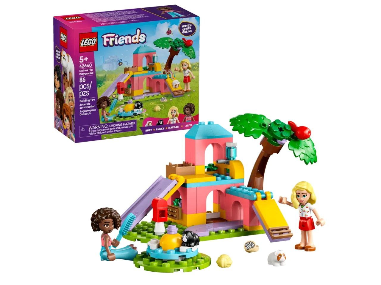 Lego Friends il parco giochi dei porcellini dâindia 86 pezzi per etÃ  5+ 42640