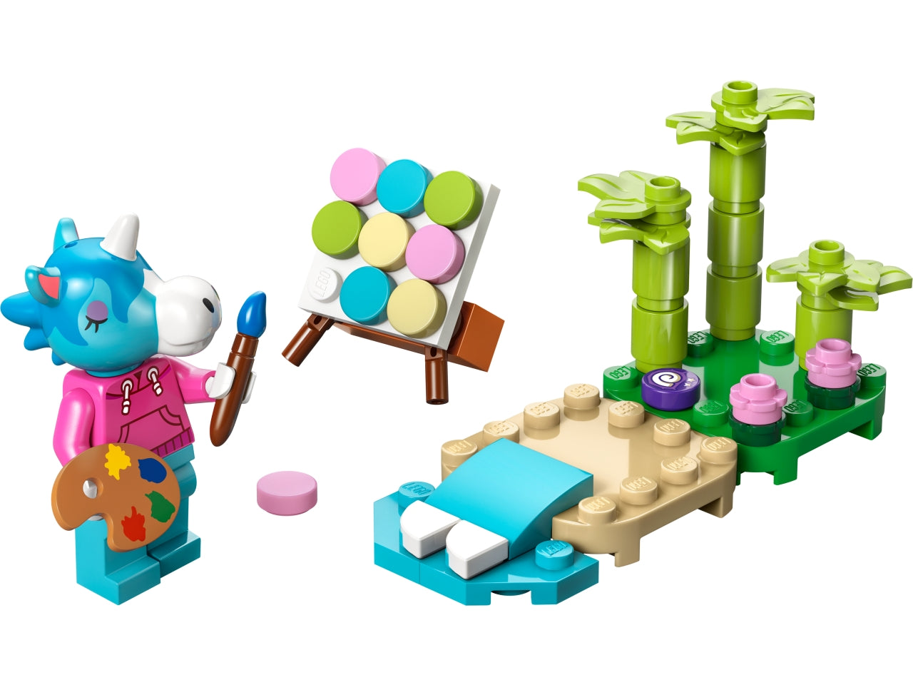 Lego Recruient bags giuliano dipinge sulla spiaggia 30703