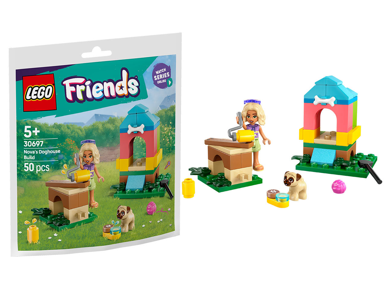 Lego Recruient bags nova costruisce una cuccia 30697