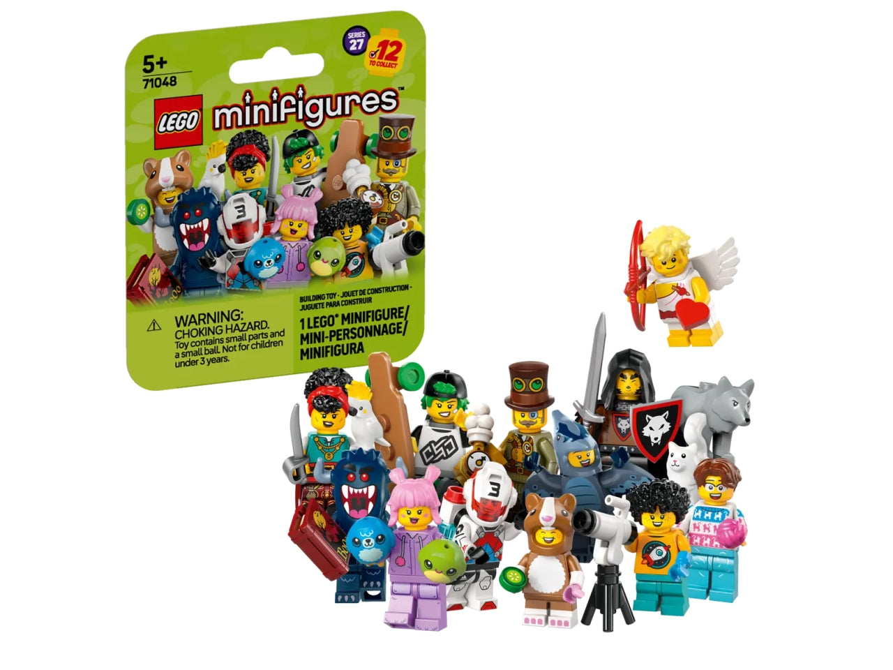 Lego Minifigures serie 27 pezzi per etÃ  5+ 71048