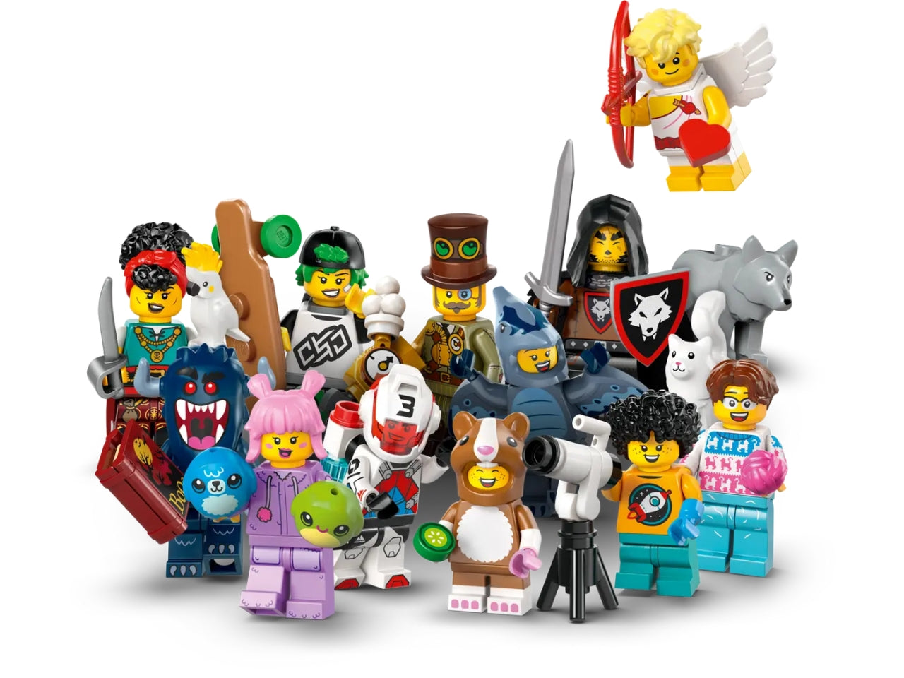Lego Minifigures serie 27 pezzi per etÃ  5+ 71048