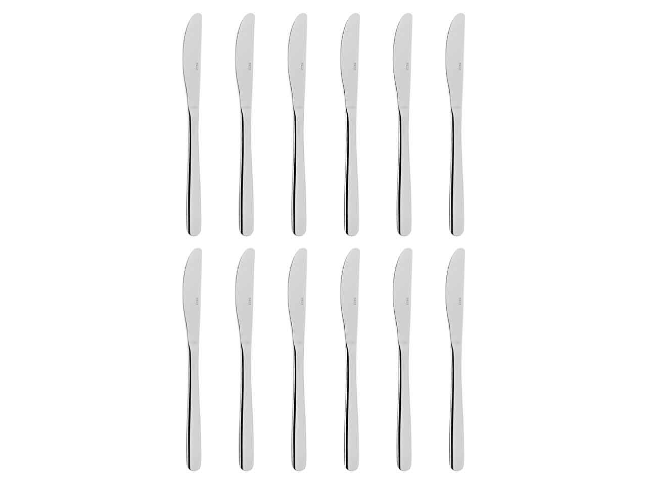L.luisa coltello tavola 12 pezzi inox cs406