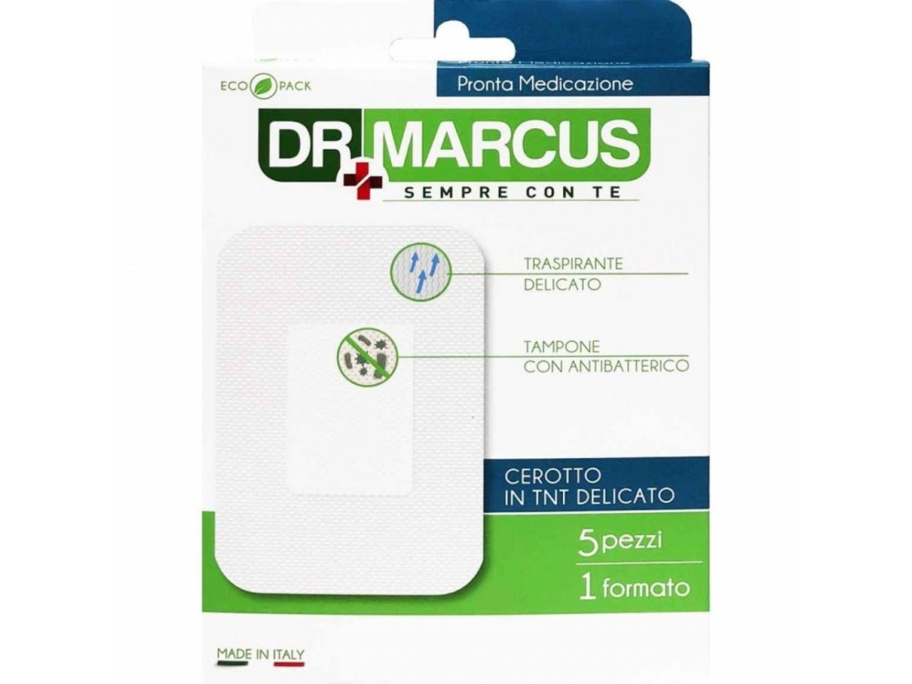 Cerotto impermeabile 10x8cm 5 pezzi Dr. Marcus