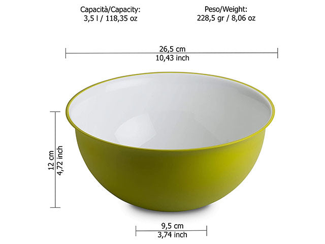 Ciotola bicolore 3,5lt s2010 vm