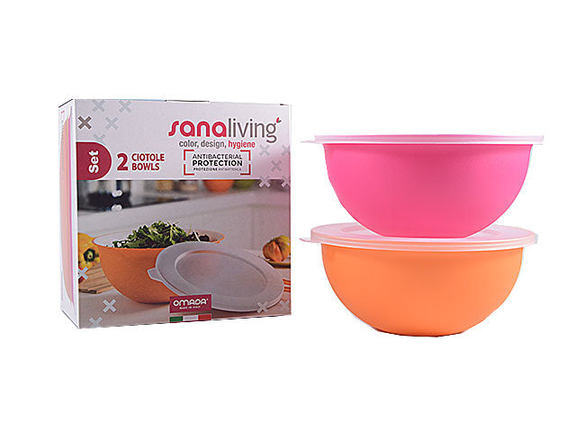 Ciotola 1,7lt 2 pezzi c/coperchio s2006ca