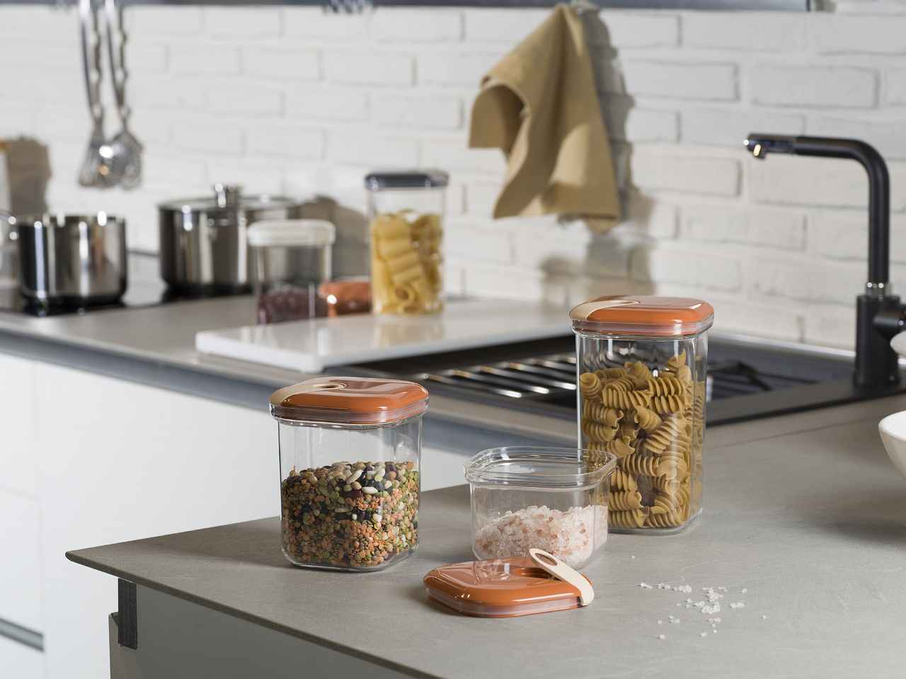 Omada barattolo pull box 3 pezzi siena m6933si