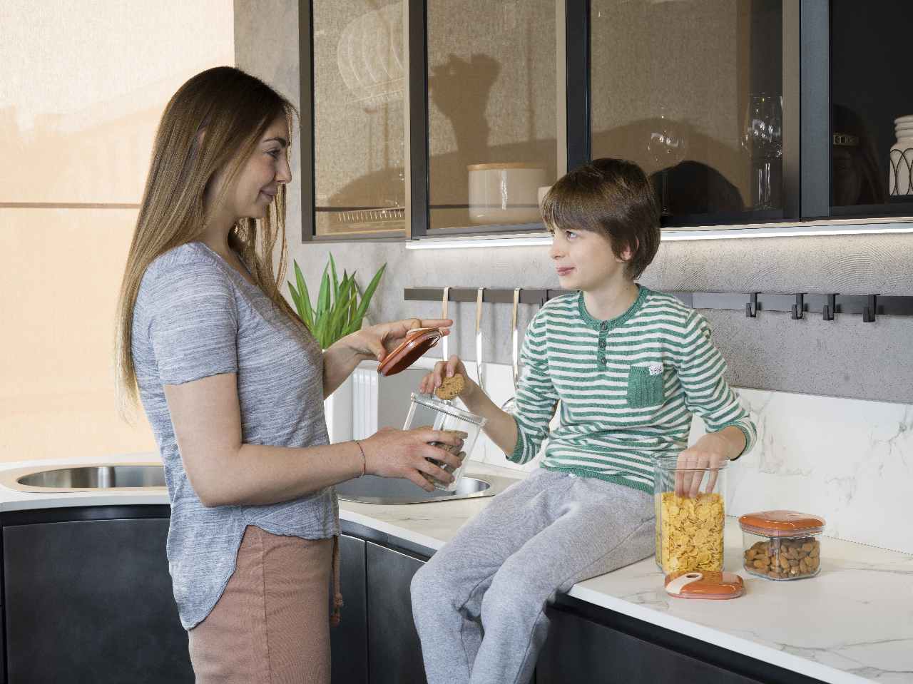 Omada barattolo pull box 3 pezzi siena m6933si