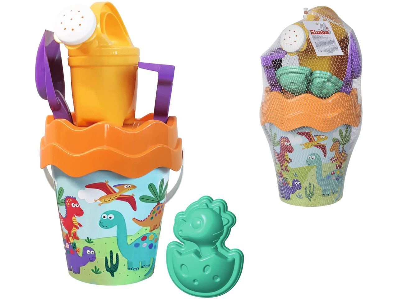 Set giochi spiaggia dinosauri