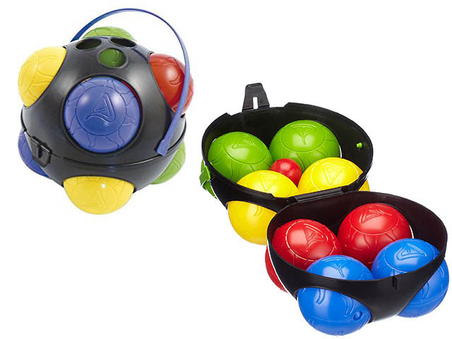 Bocce da spiaggia diametro 80mm - 8 pezzi