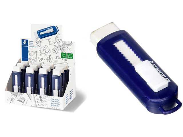 Gomma da cancellare staedtler bianco 26x22x86 mm 12 pezzi pezzi