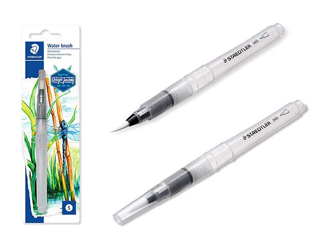 Pennello per dipingere staedtler a serbatoio per l'acqua colore neutro 5 ml