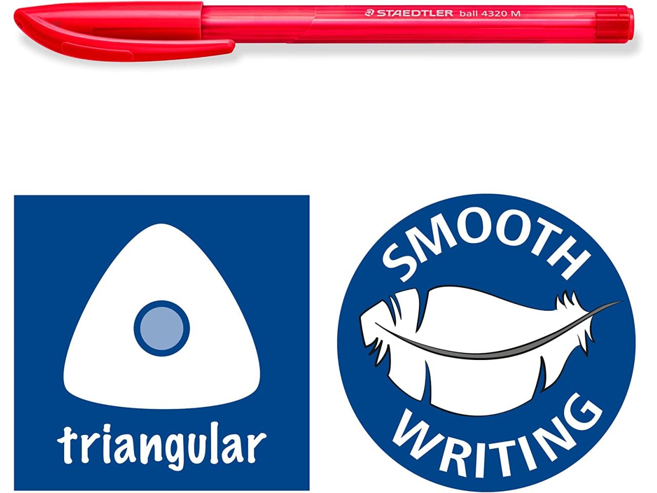 Penna a sfera colorata , la confezione contiene 10 pezzi