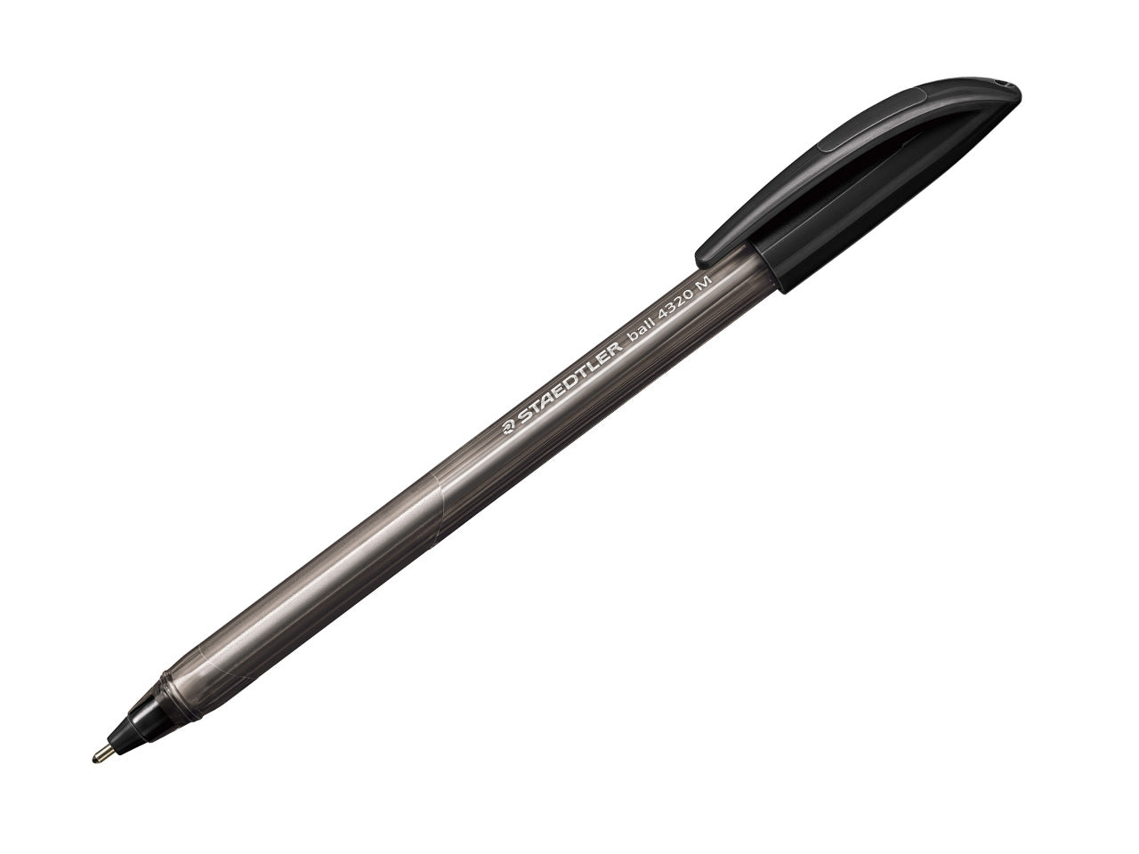 Penna a sfera ball 4320 m colore nero - la confezione comprende 10 penne