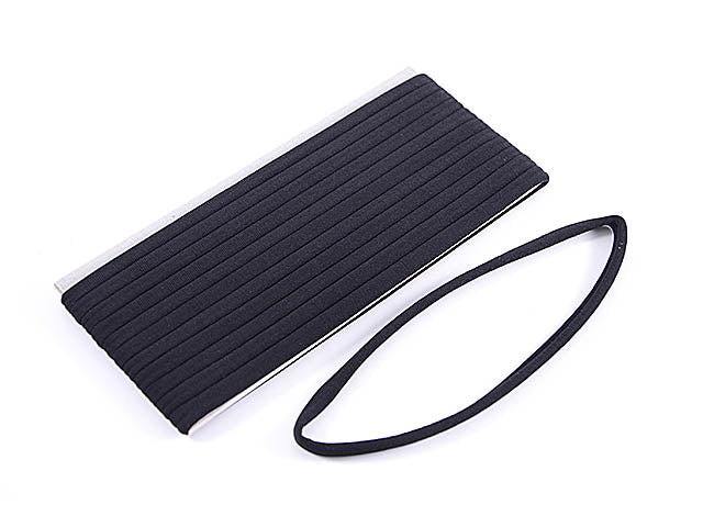 Fascia filanca nera pl1141n