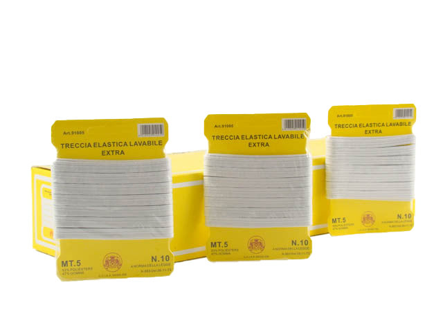 Treccia elastica n.10 mt.5 91005