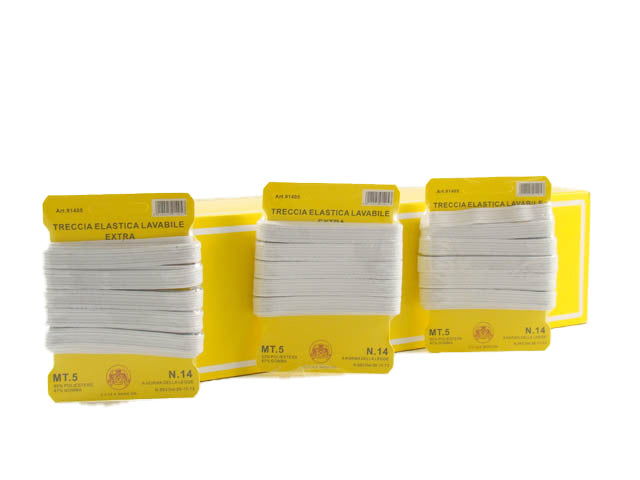 Treccia elastica n.14 mt.5 91405