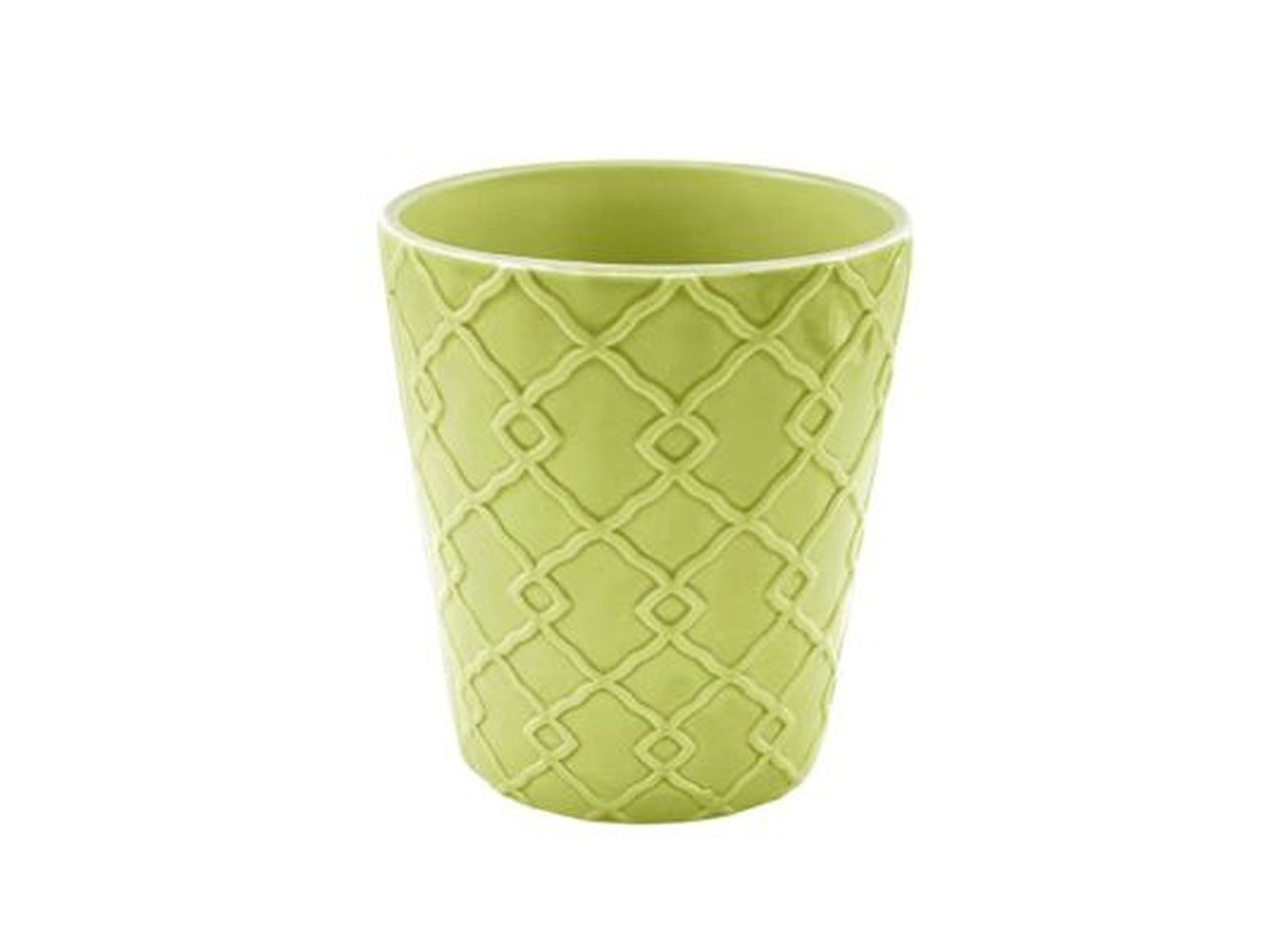 Vaso orchidea verde h.140xd.130 interno h.130xd.120