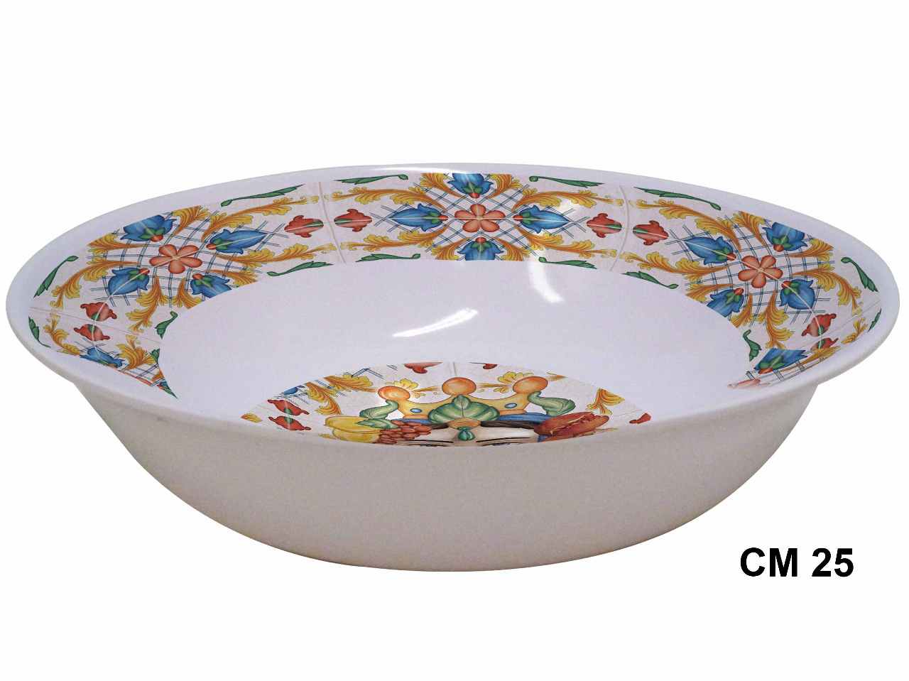 L.caltagirone ciotola 25cm me-1645-2108