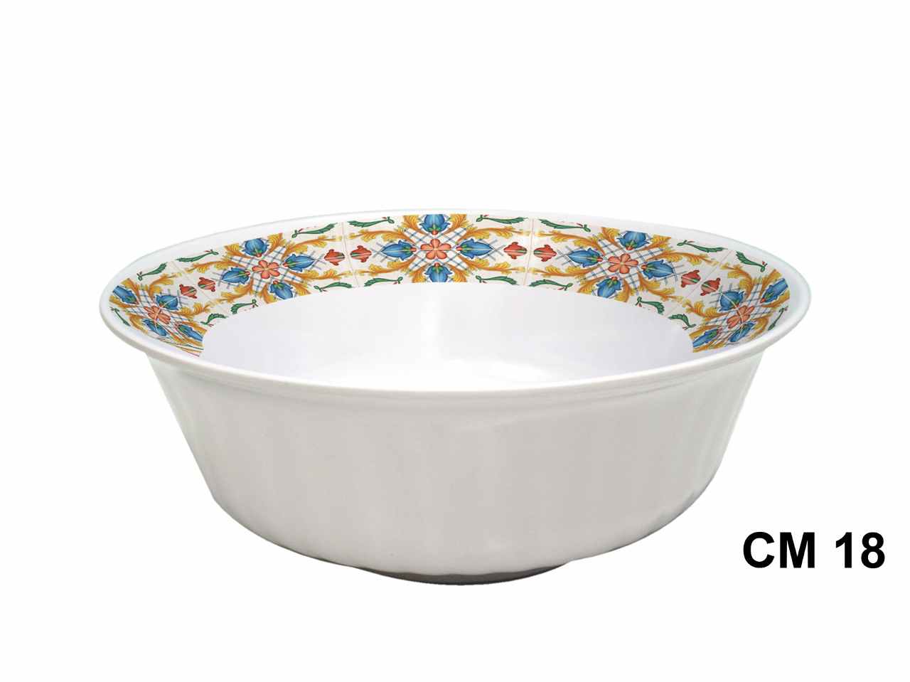 L.caltagirone insalatiera 18cm me-1645-2180