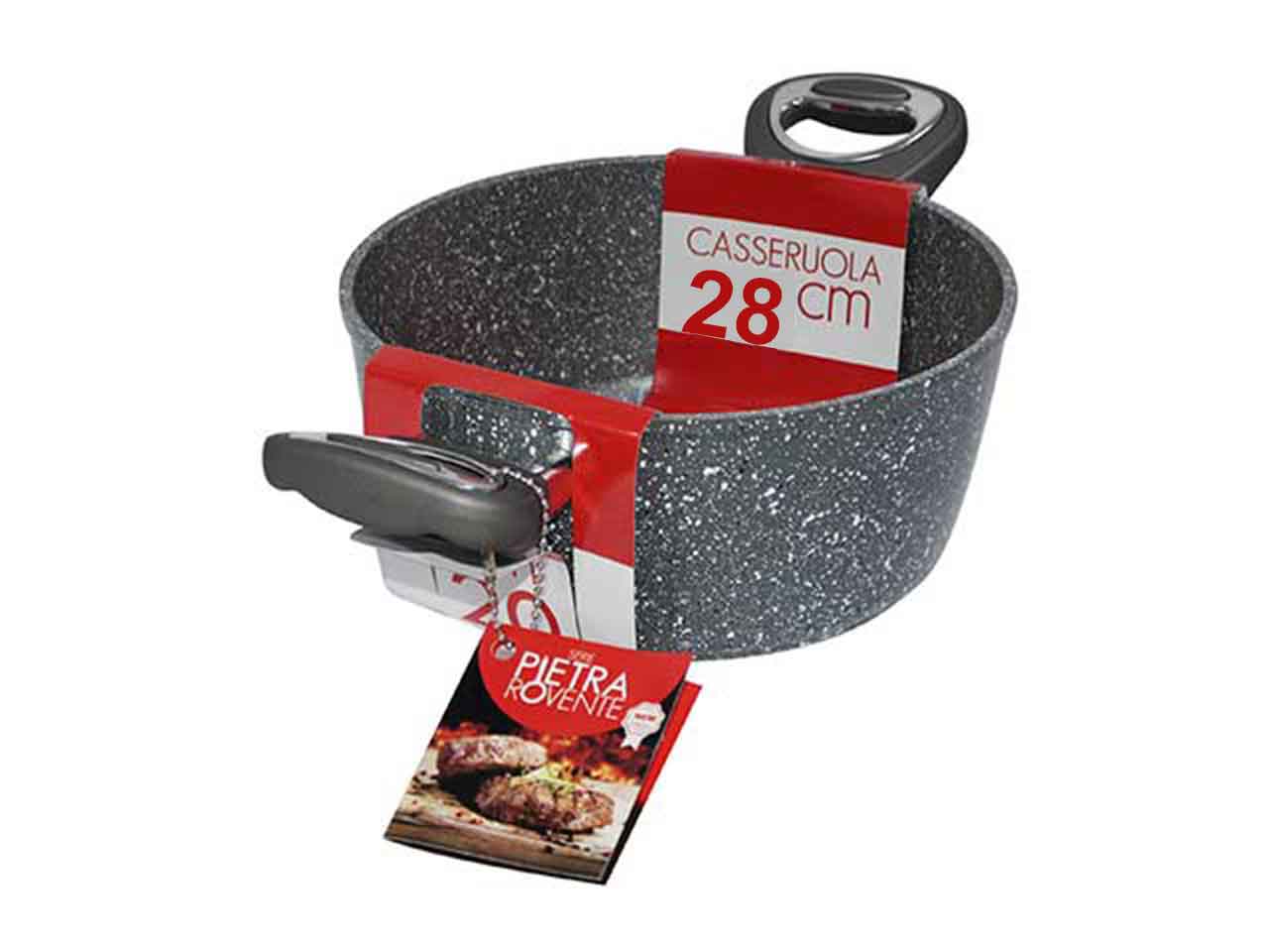 Pietra rovente casseruola 28cm 54508