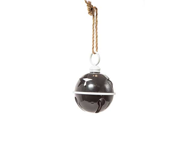 Pendente natalizio acchiappa angeli nero 17,5x24cm