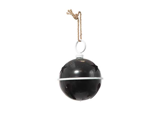 Pendente natalizio acchiappa angeli nero 25,4x3cm