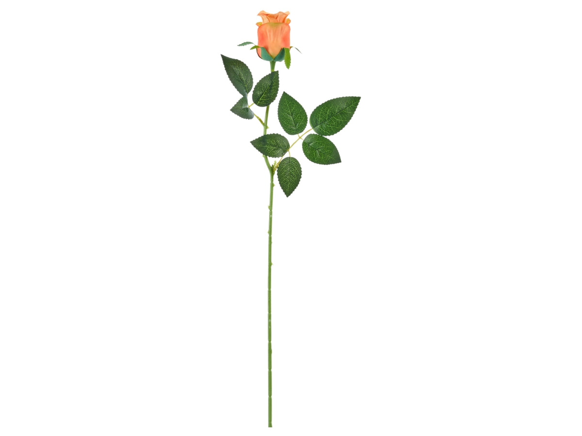 Rosa artificiale bocciolo in colori assortiti - 65 cm- Arpimex
