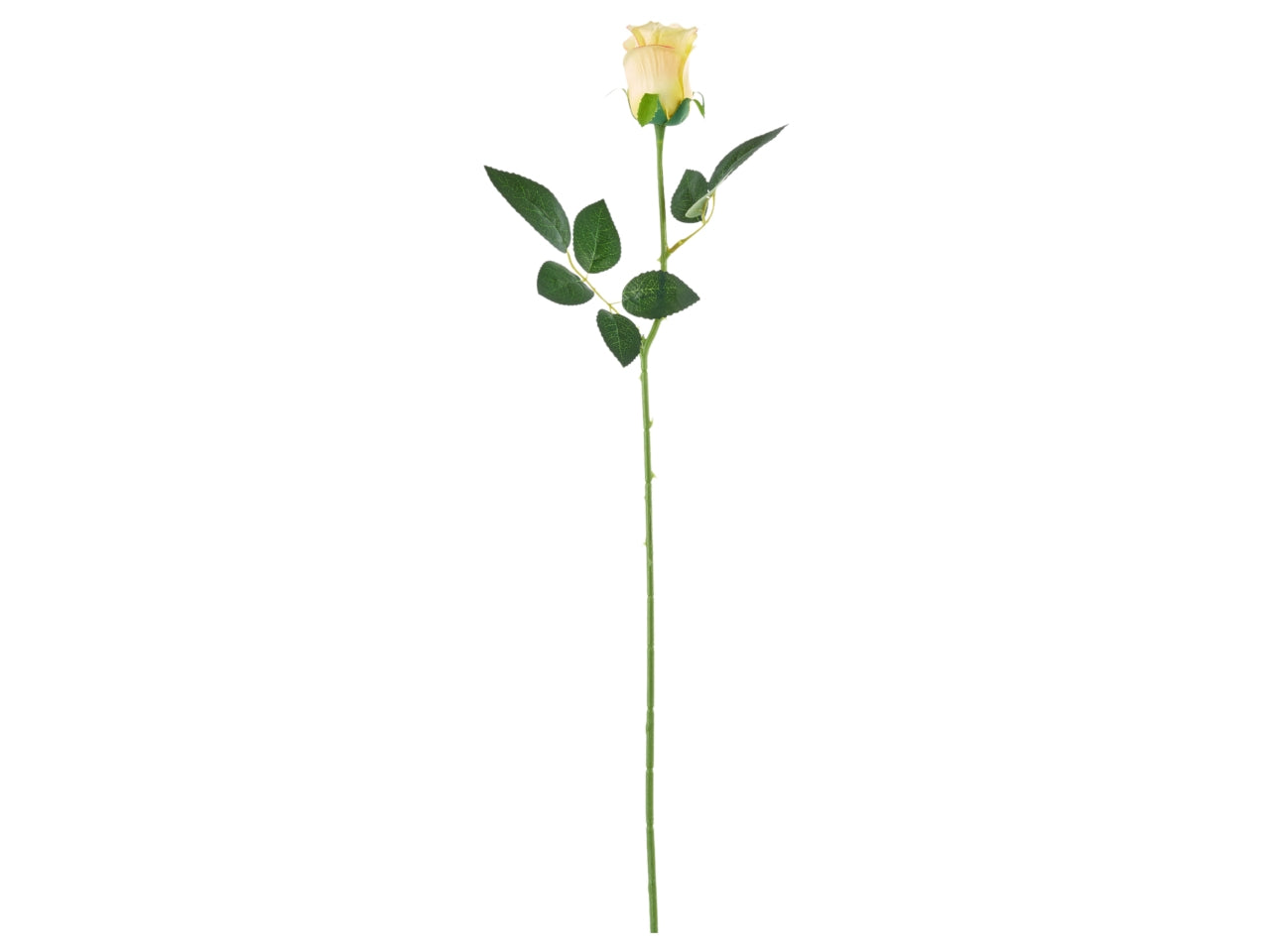 Rosa artificiale bocciolo in colori assortiti - 65 cm- Arpimex