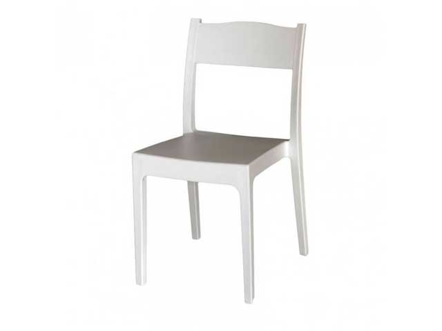 Sedia vesta bianca
