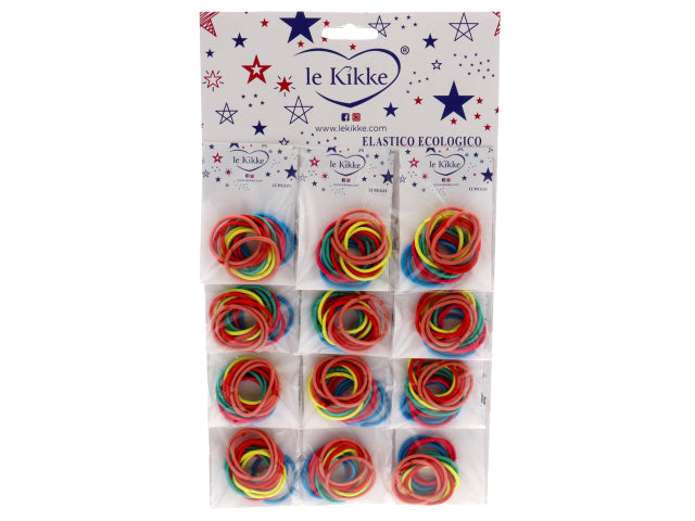 Card elastici 12 pezzi colori ass.00ept-004a