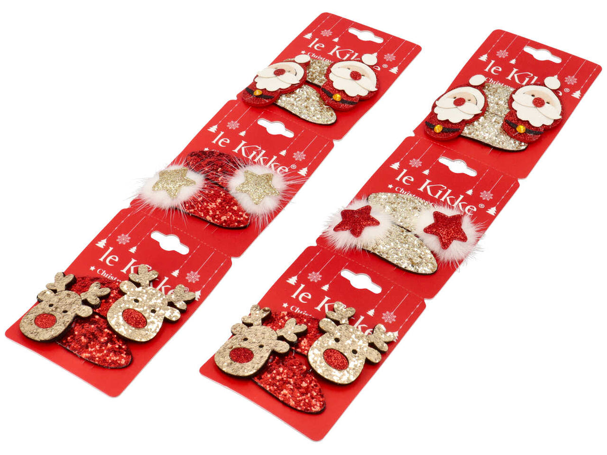 Clic clac glitter santa
