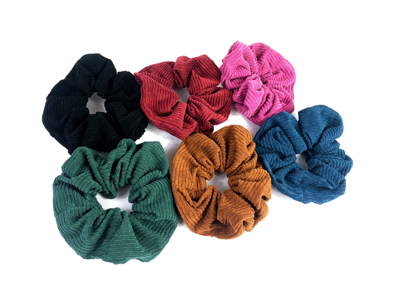 Scrunchies donna velluto a costine