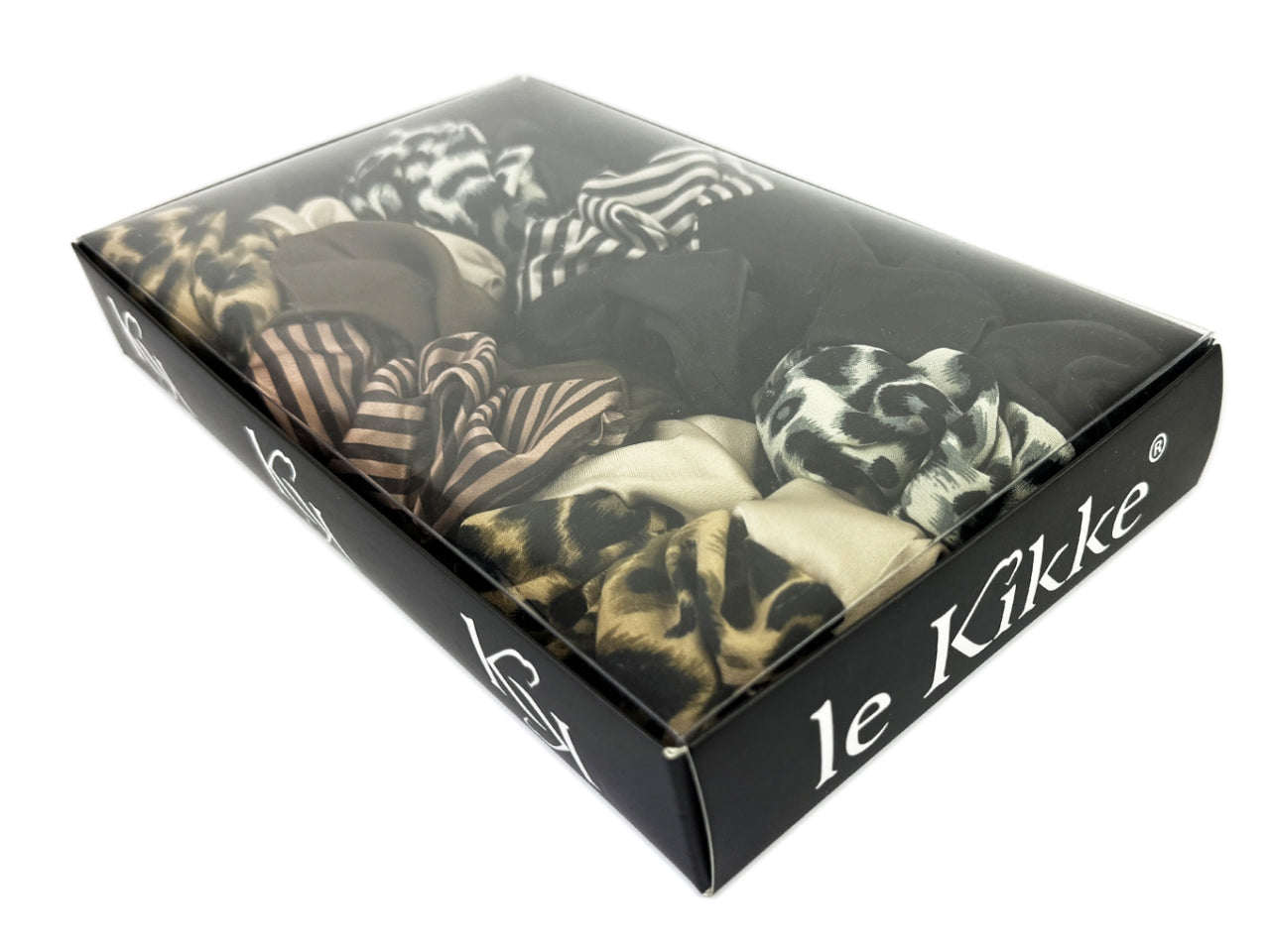 Scrunchies donna animalier/righe