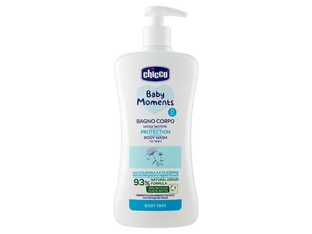 Chicco Bagno corpo senza lacrime Protection 500 ml Baby Moments