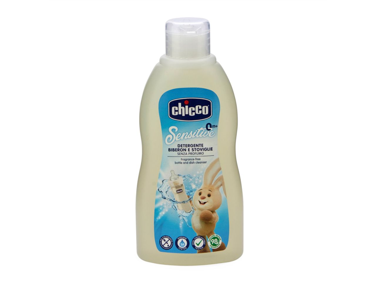 Chicco Detergente per Stoviglie e Biberon Sensitive 300ml