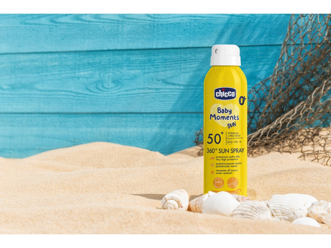 Chicco spray solare bombola spf 50 + 150 ml