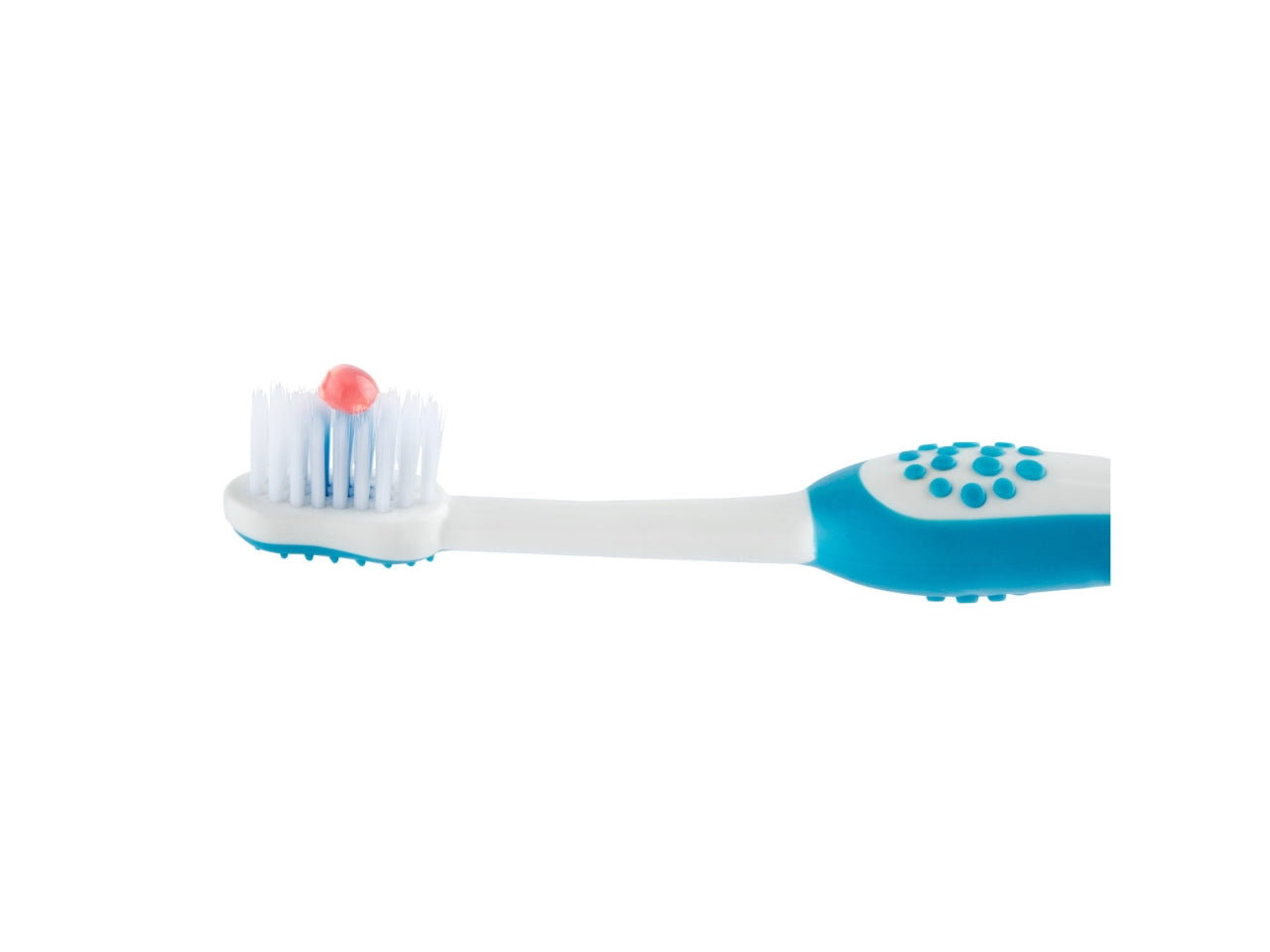 Spazzolino Hippo Oral Care Chicco con setole ultra sottili e impugnatura ergonomica azzurro, 3-6 anni