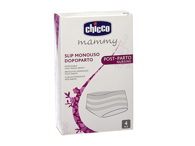 Chicco Slip Monouso Dopo Parto 4 Pezzi