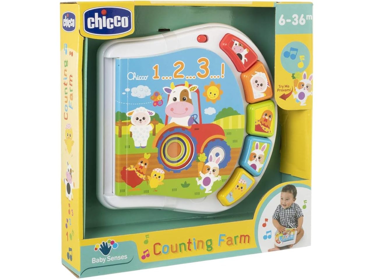 Chicco gioco bs libro fattoria dei numeri