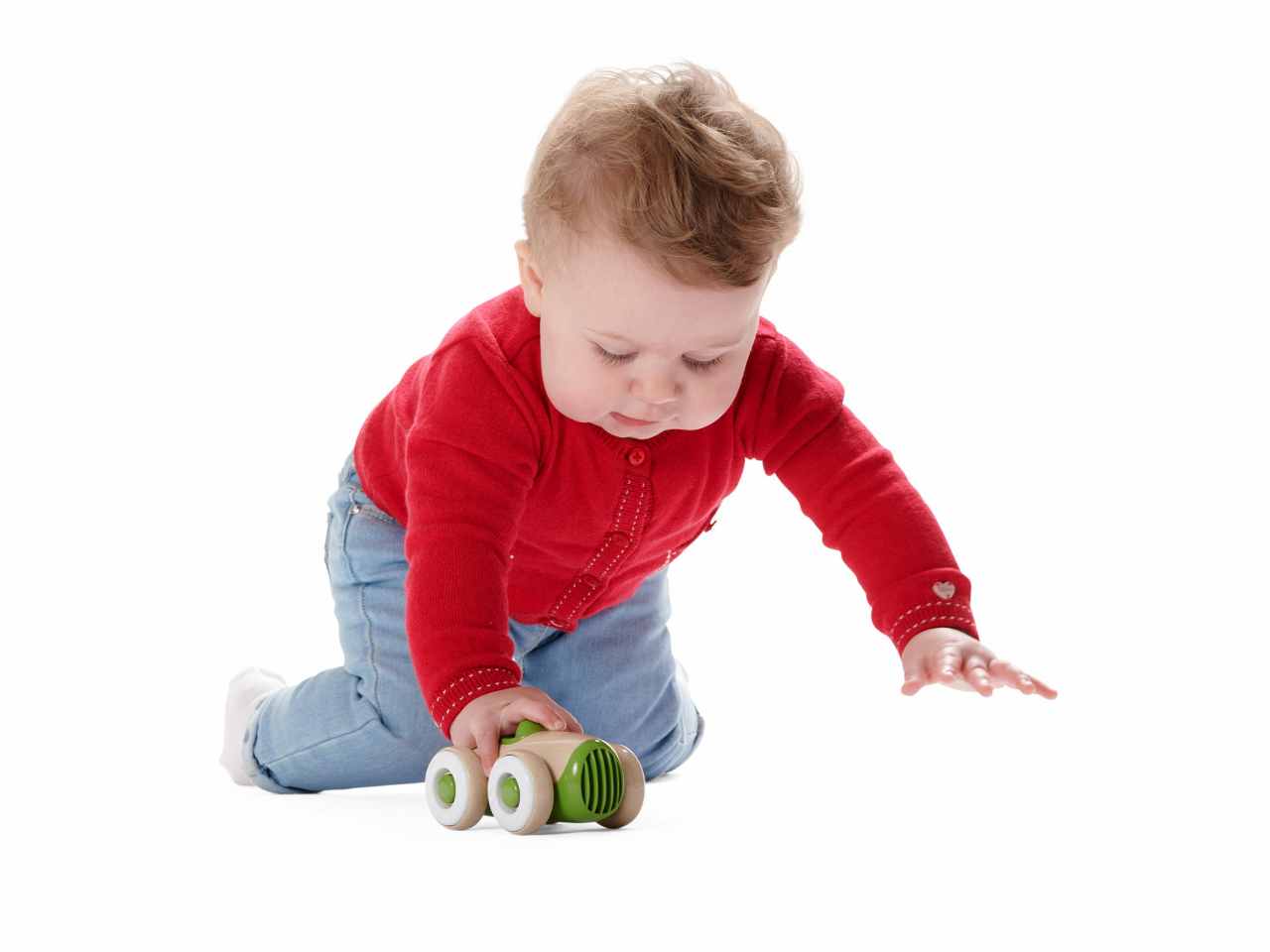 Chicco Macchinina Eco+ Verde Mini Veicolo in Legno e Plastica