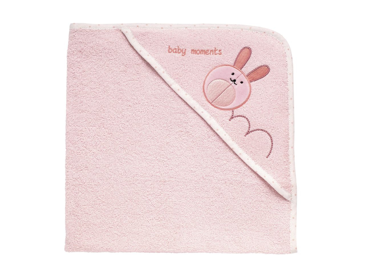 Chicco Quadrato di spugna per neonato in morbida spugna Rosa