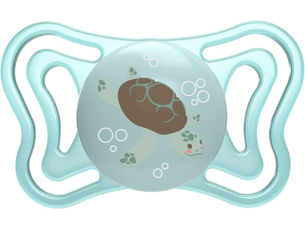 Chicco PhysioForma Light Succhietto in Silicone 6-16 Mesi Leggero e Traspirante 2 pz