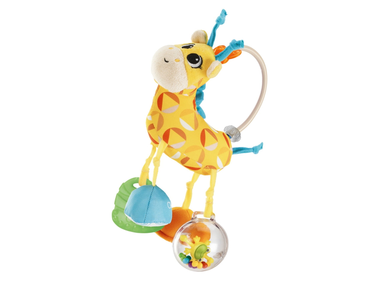 Chicco Gioco Trillino Mrs Giraffa Sonaglio a Forma di Giraffa